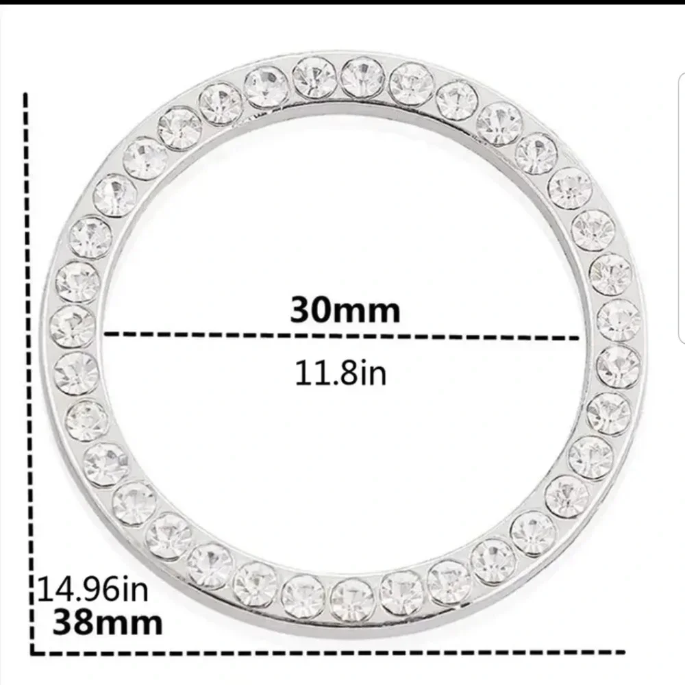 Push Start Bling Button Cover